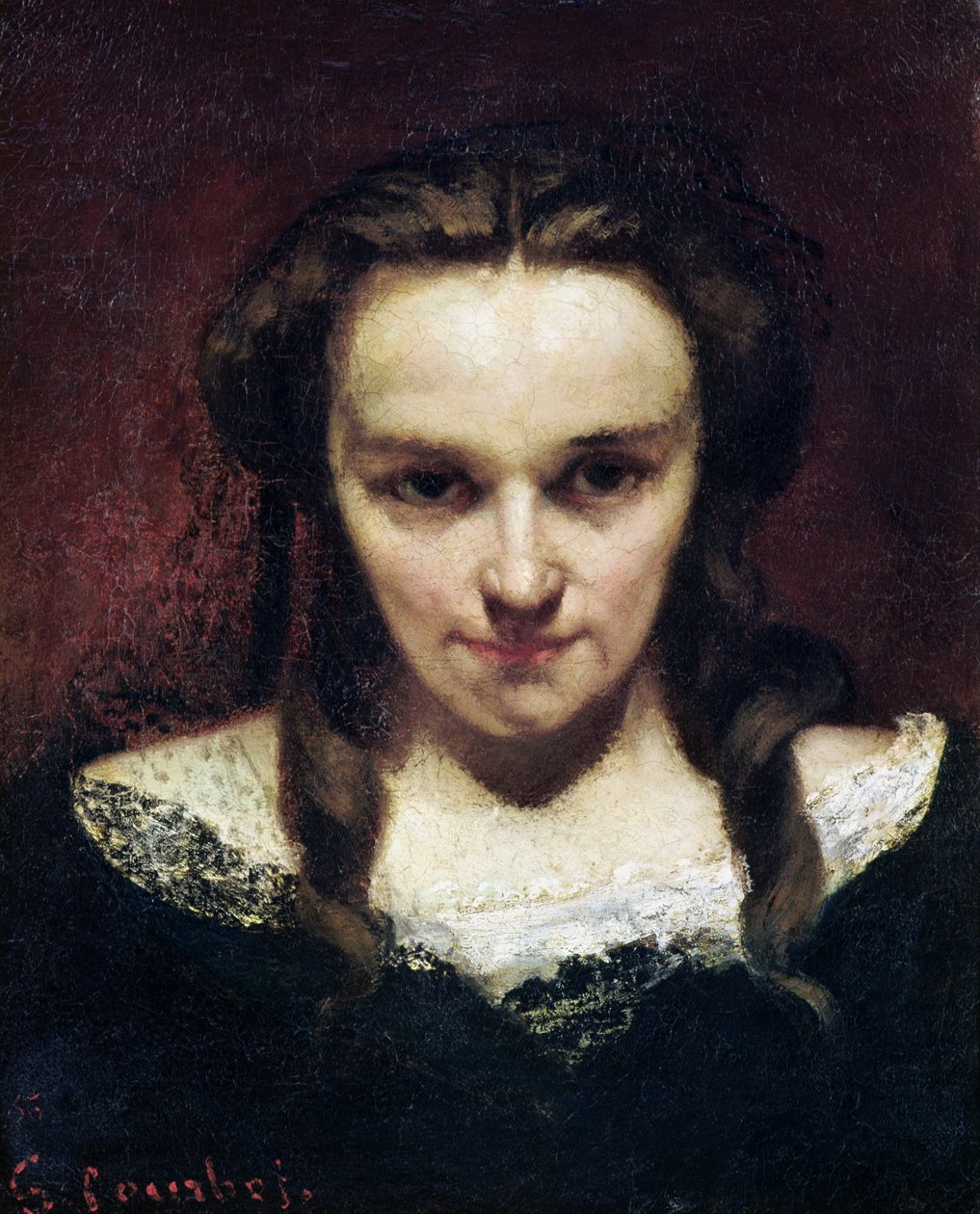 Il chiaroveggente o, Il sonnambulo, c.1865 da Gustave Courbet