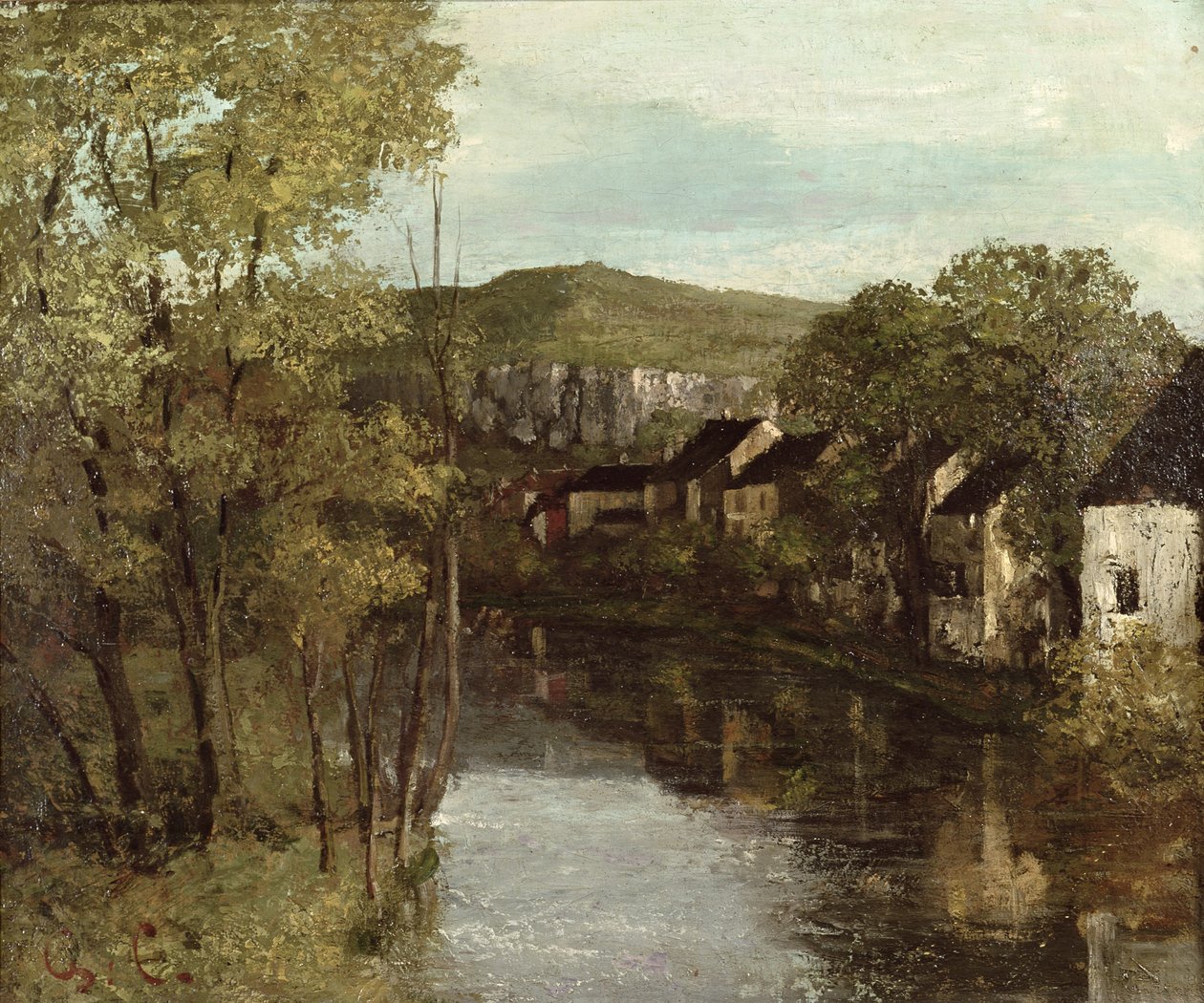 Il riflesso di Ornans, c.1872 da Gustave Courbet
