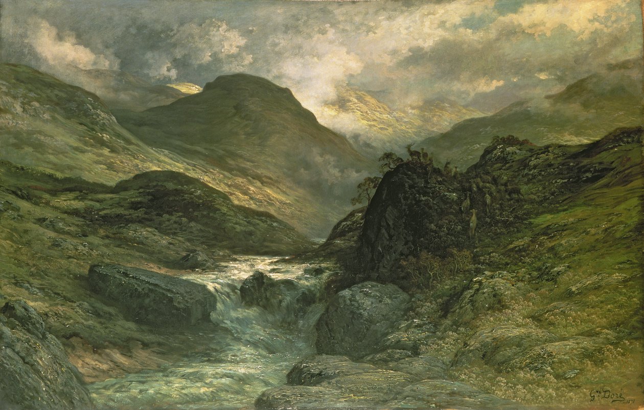 Un canyon da Gustave Dore