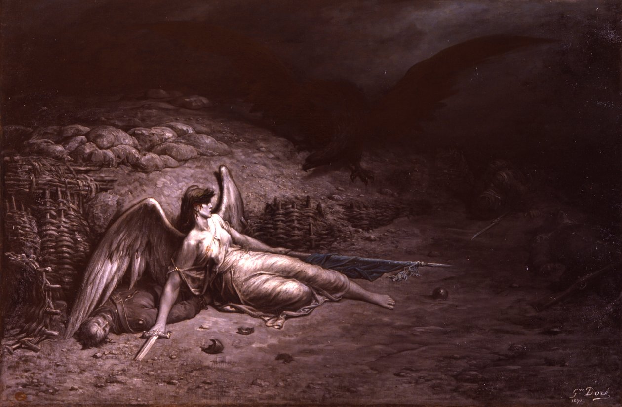 Aquila nera di Russia da Gustave Dore