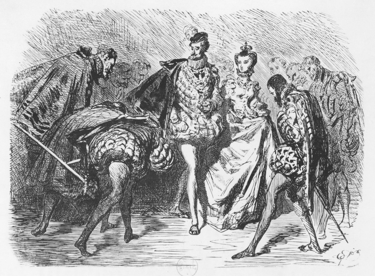 Re e corte, illustrazione dagli 