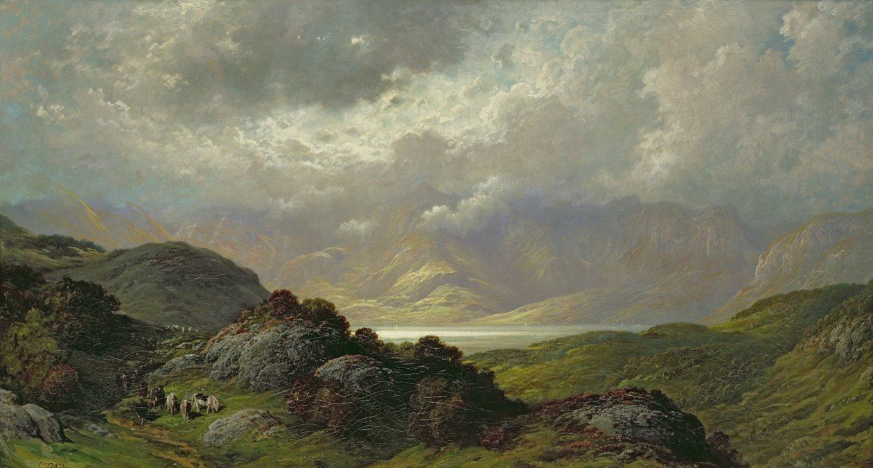 Paesaggio scozzese da Gustave Dore