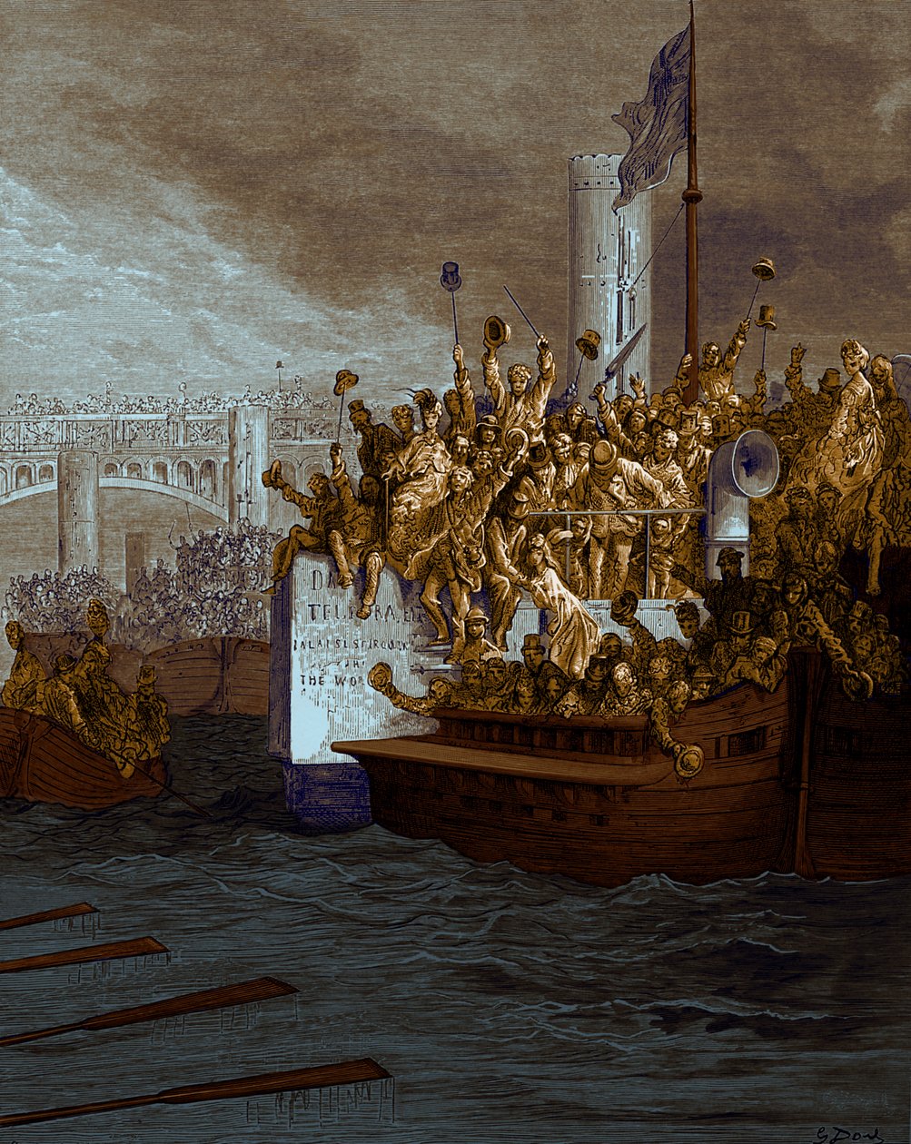 La corsa di Gustave Doré da Gustave Dore