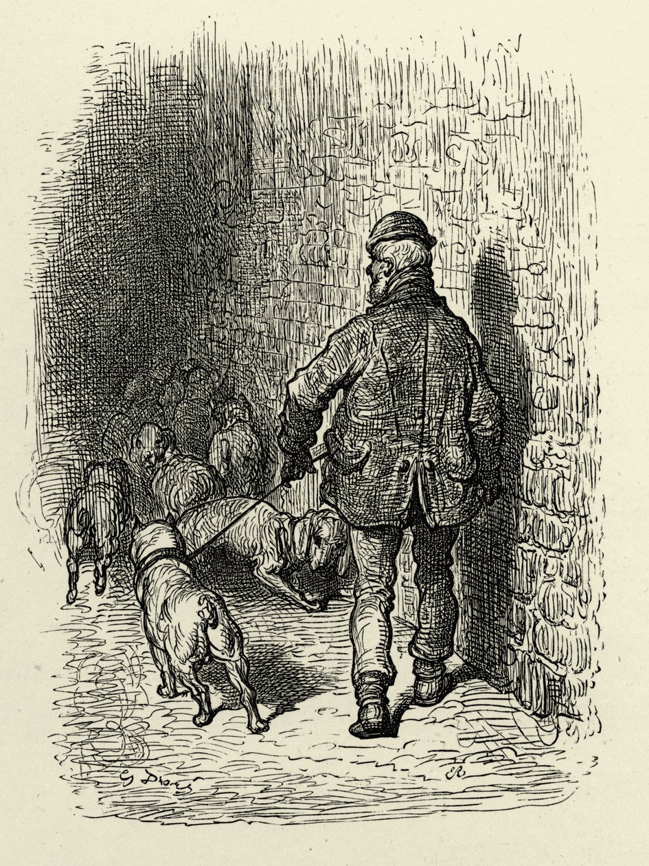 Docks di Londra vittoriana da Gustave Dore