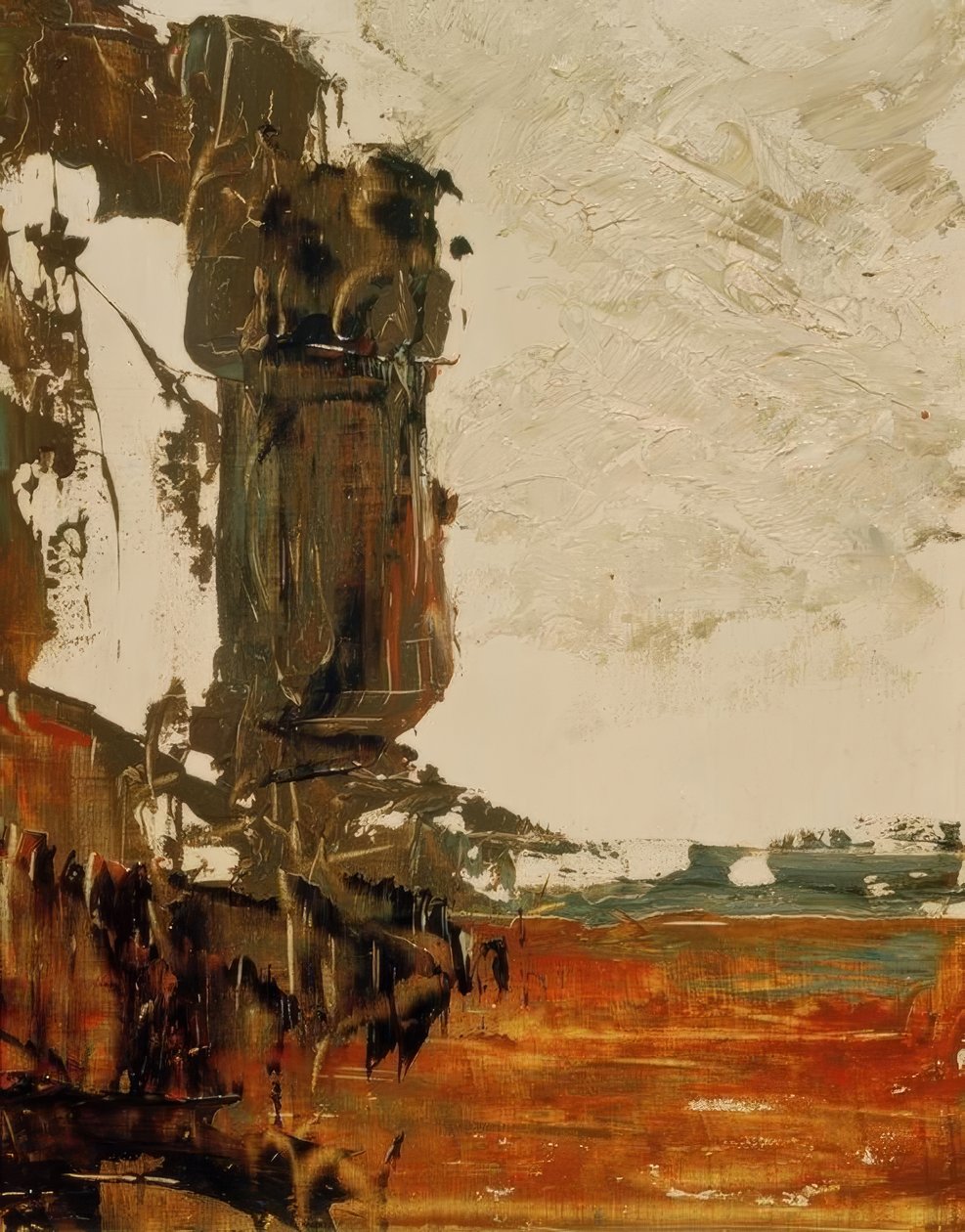 Schizzo di paesaggio da Gustave Moreau