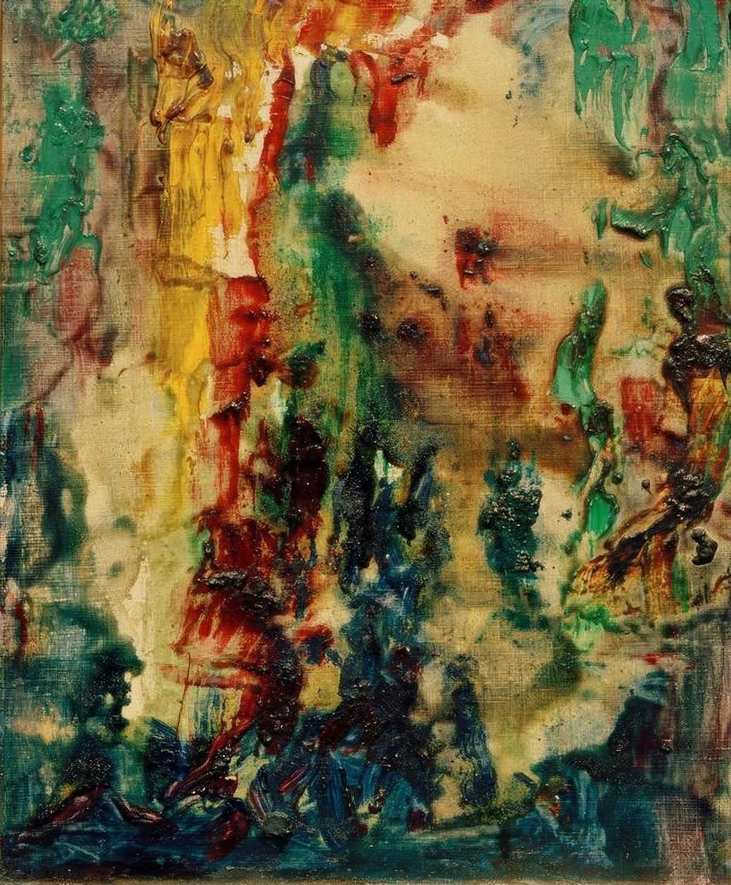Senza titolo (schizzo a colori) da Gustave Moreau