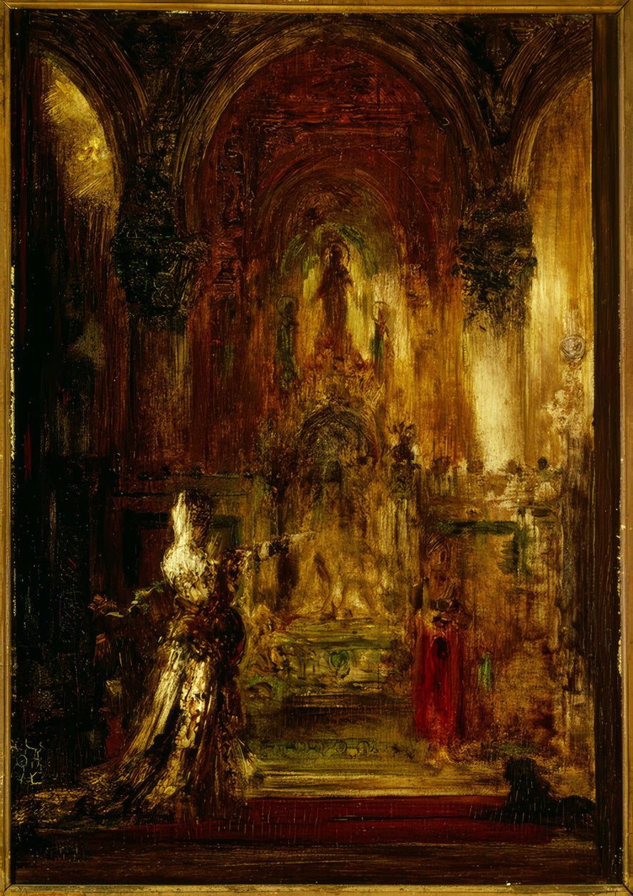 Salomè danza davanti a Erode da Gustave Moreau