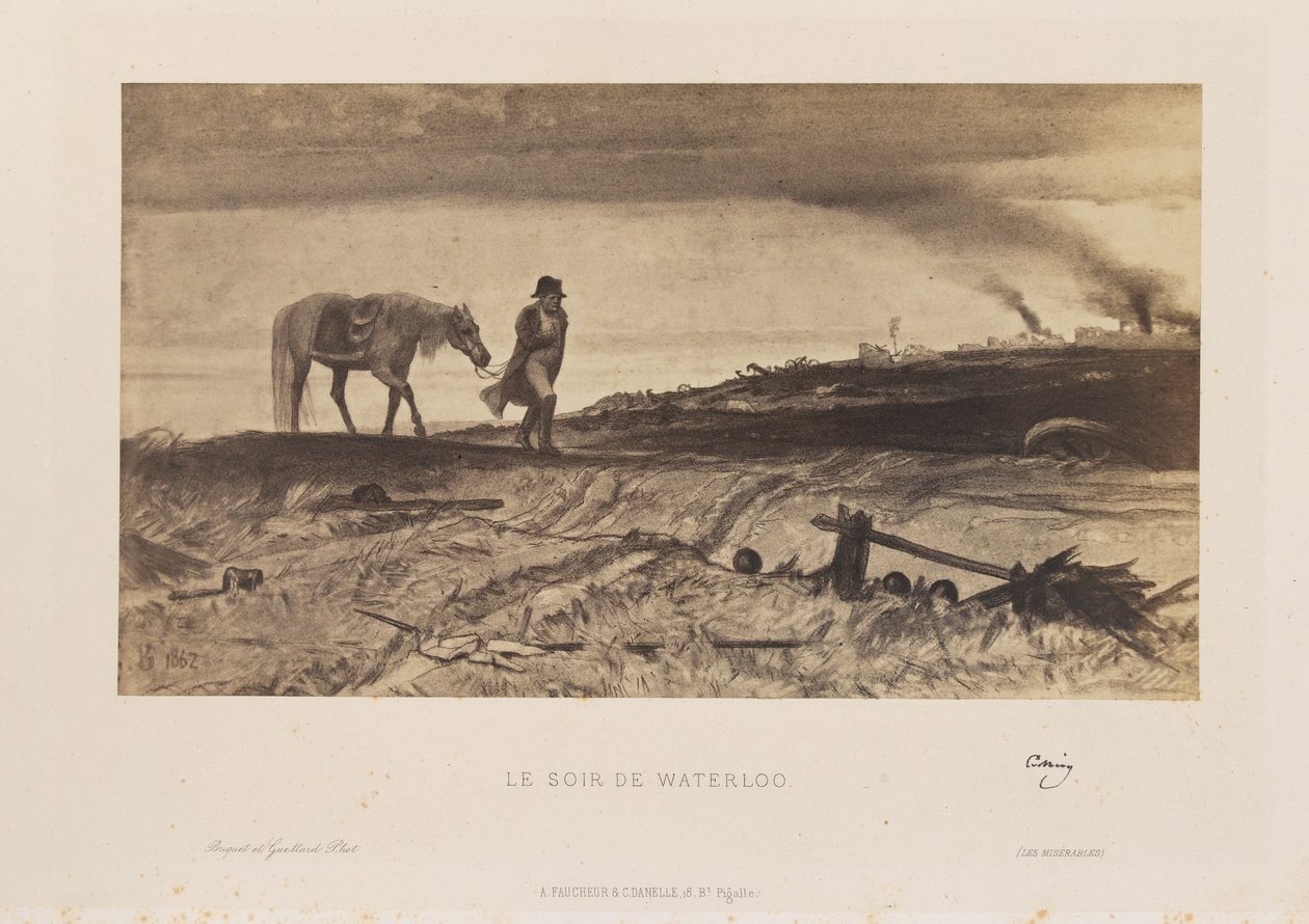 Gustave Brion - La sera di Waterloo da Gustave Brion