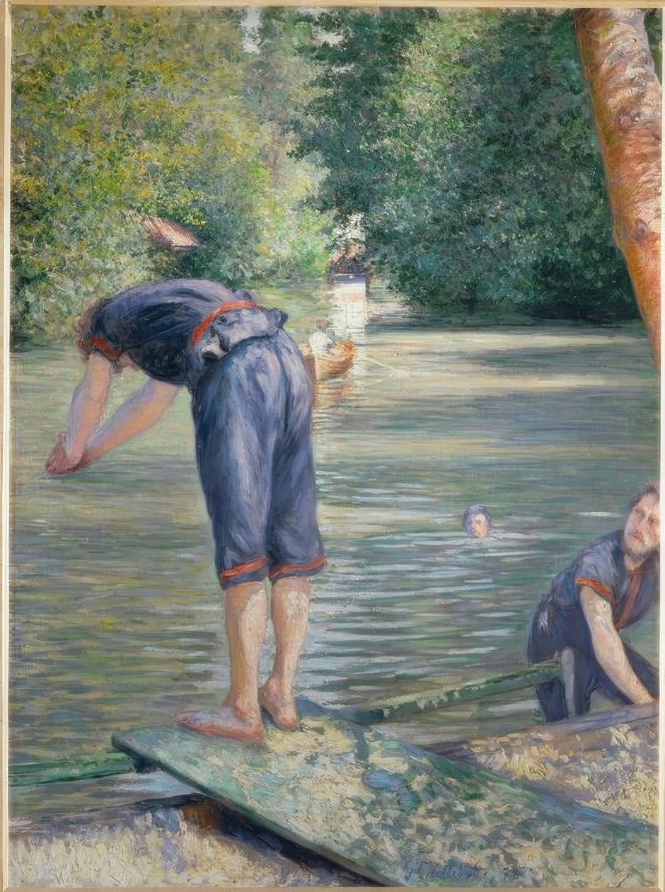 Bagnanti da Gustave Caillebotte