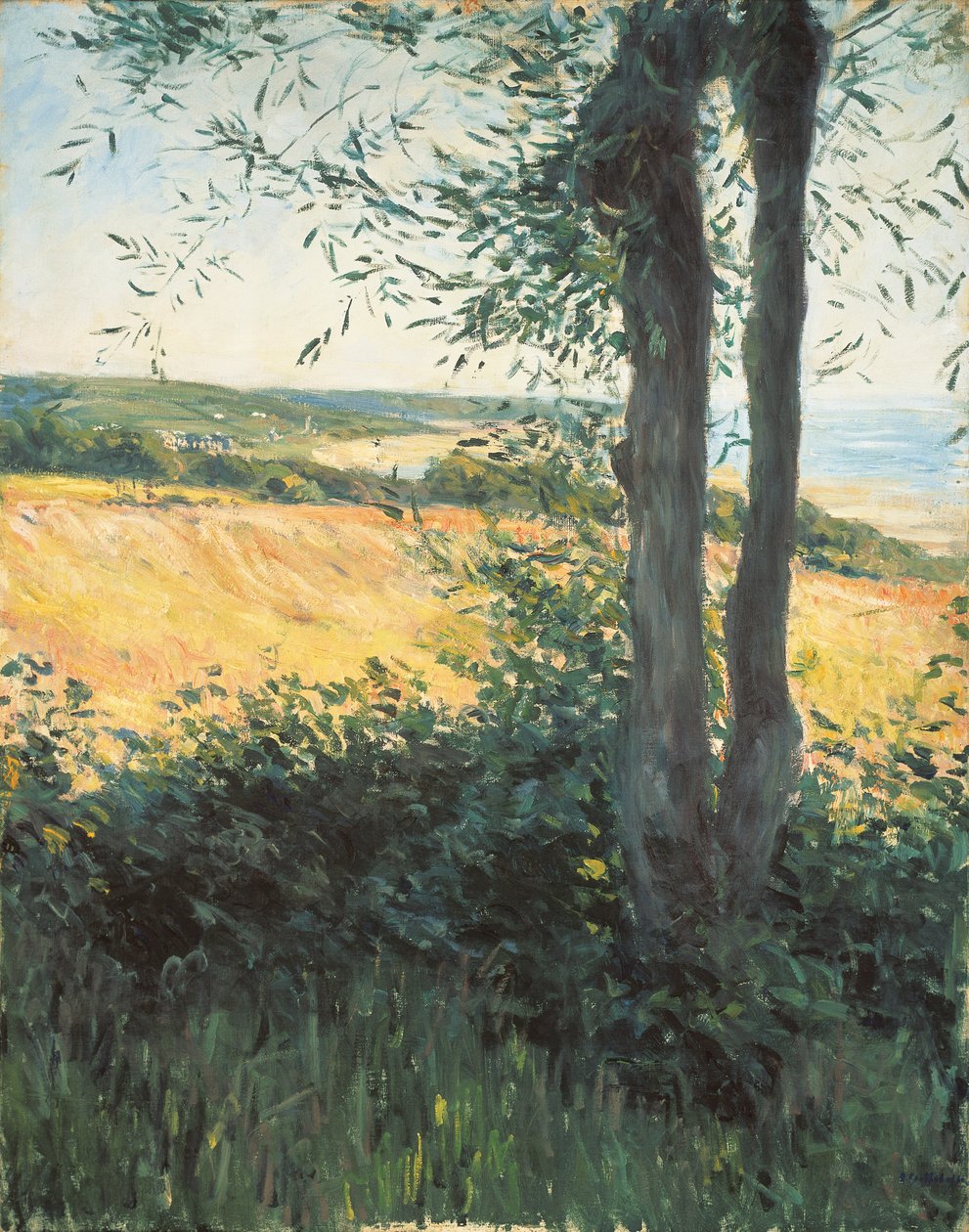 Vicino al mare, Normandia, 1884 da Gustave Caillebotte