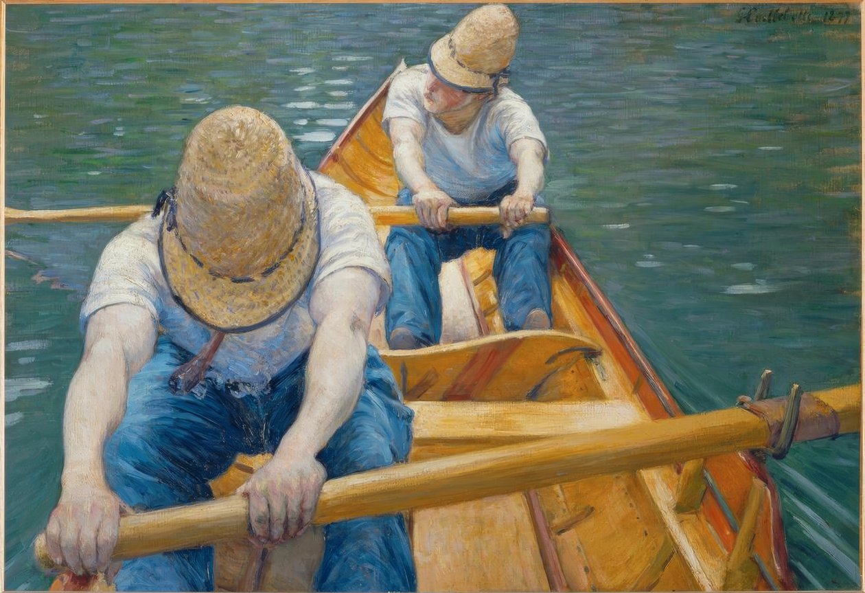 Canottieri da Gustave Caillebotte