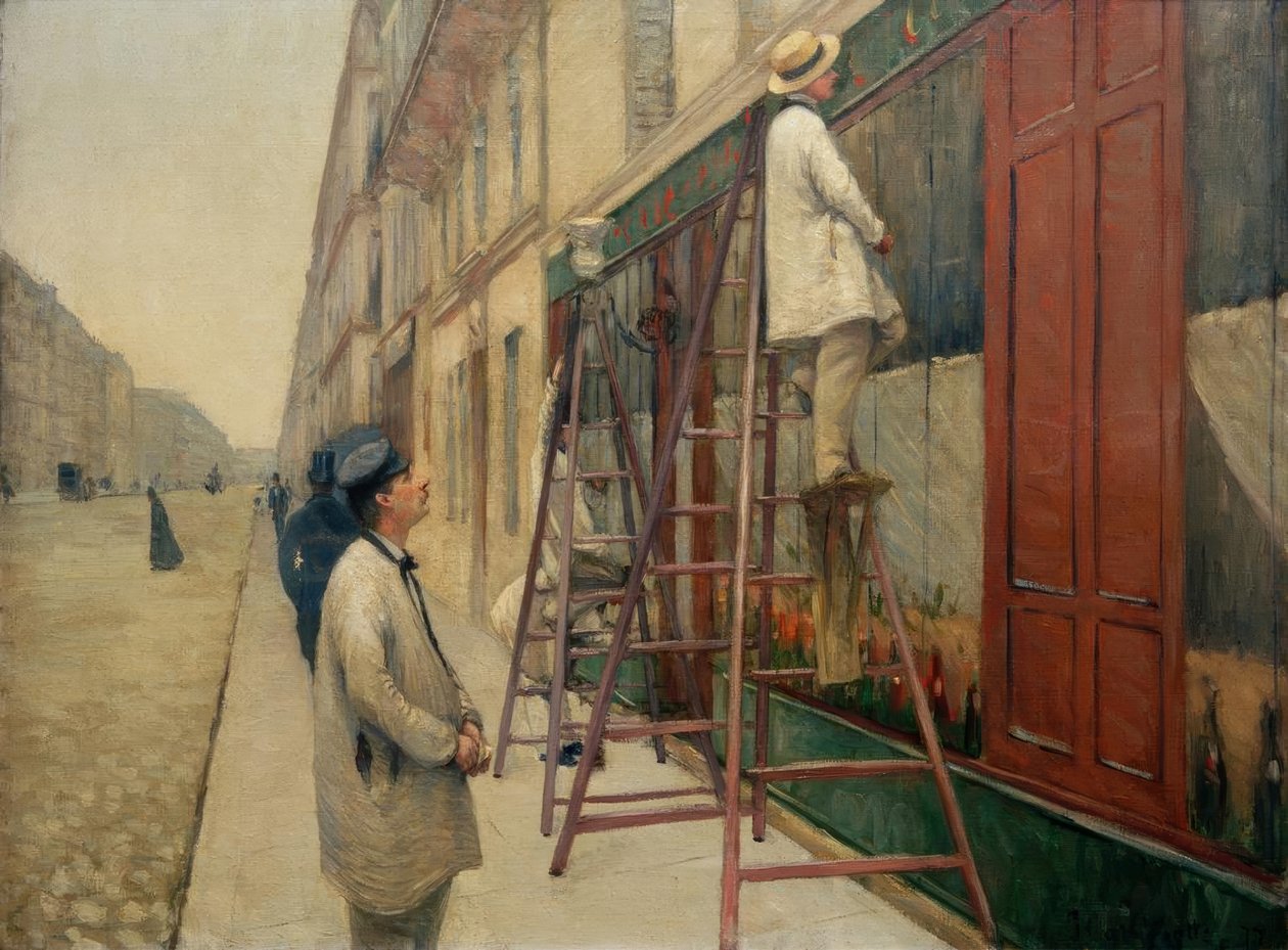 I pittori edili da Gustave Caillebotte