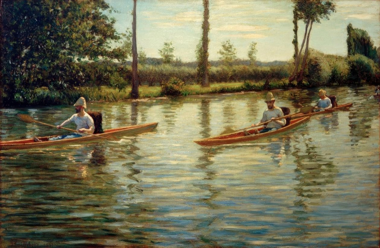 Périssoires da Gustave Caillebotte