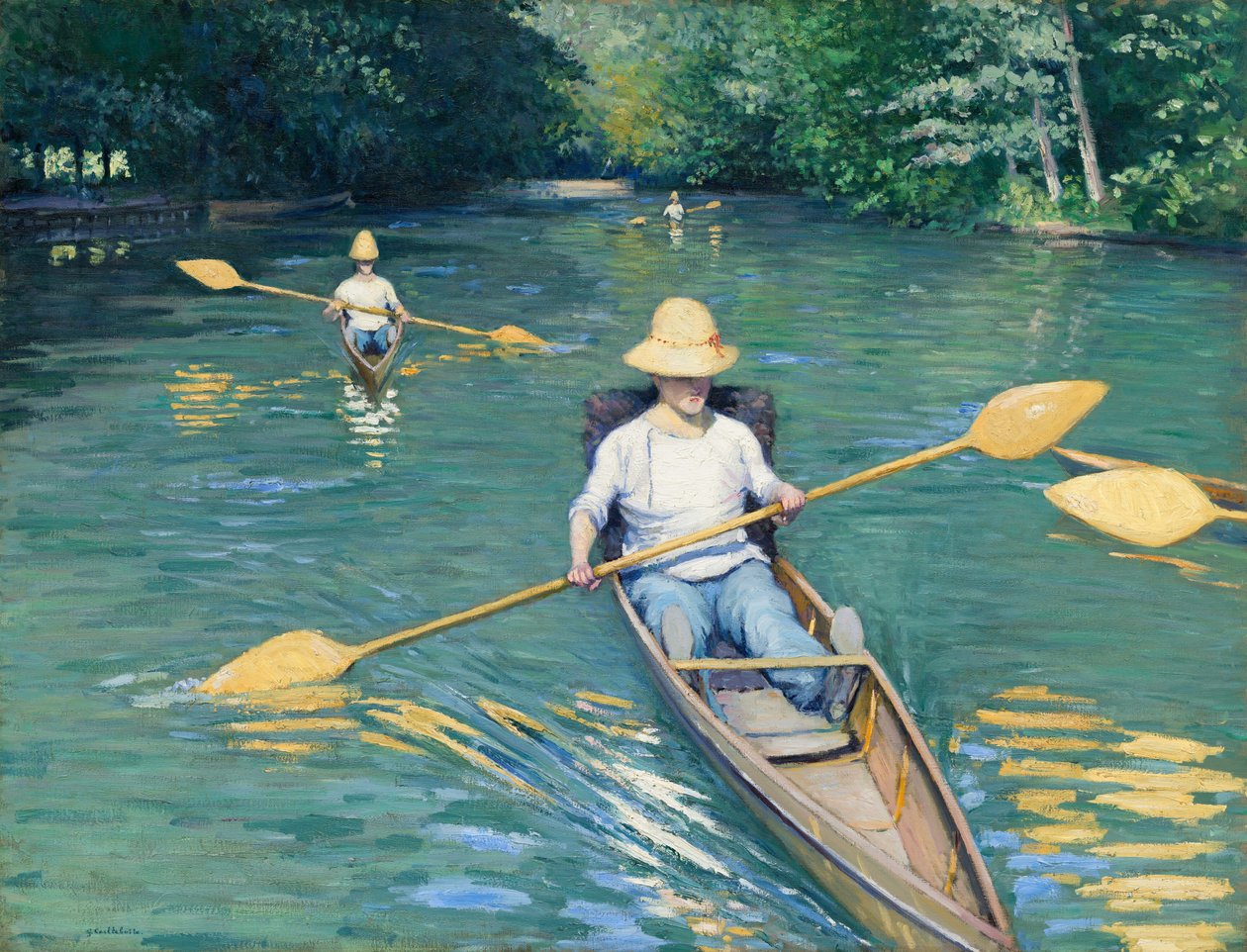 Barche da Gustave Caillebotte