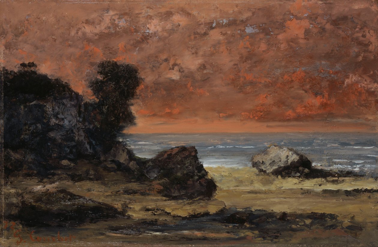 Dopo la tempesta, 1872 da Gustave Courbet