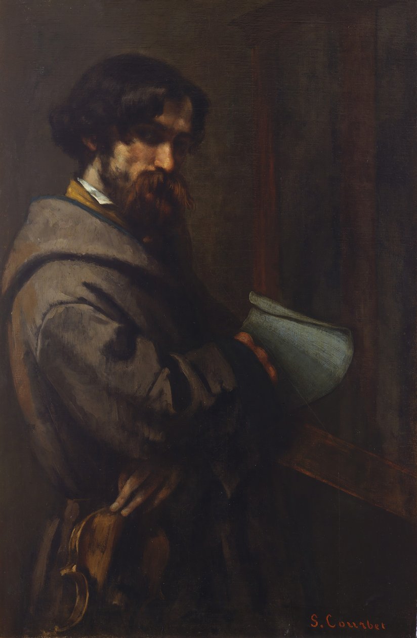 Alphonse Promayet 1822-1872, 1851 da Gustave Courbet