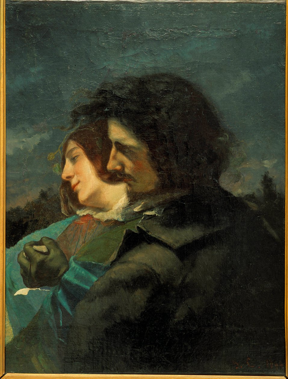 Amanti felici da Gustave Courbet