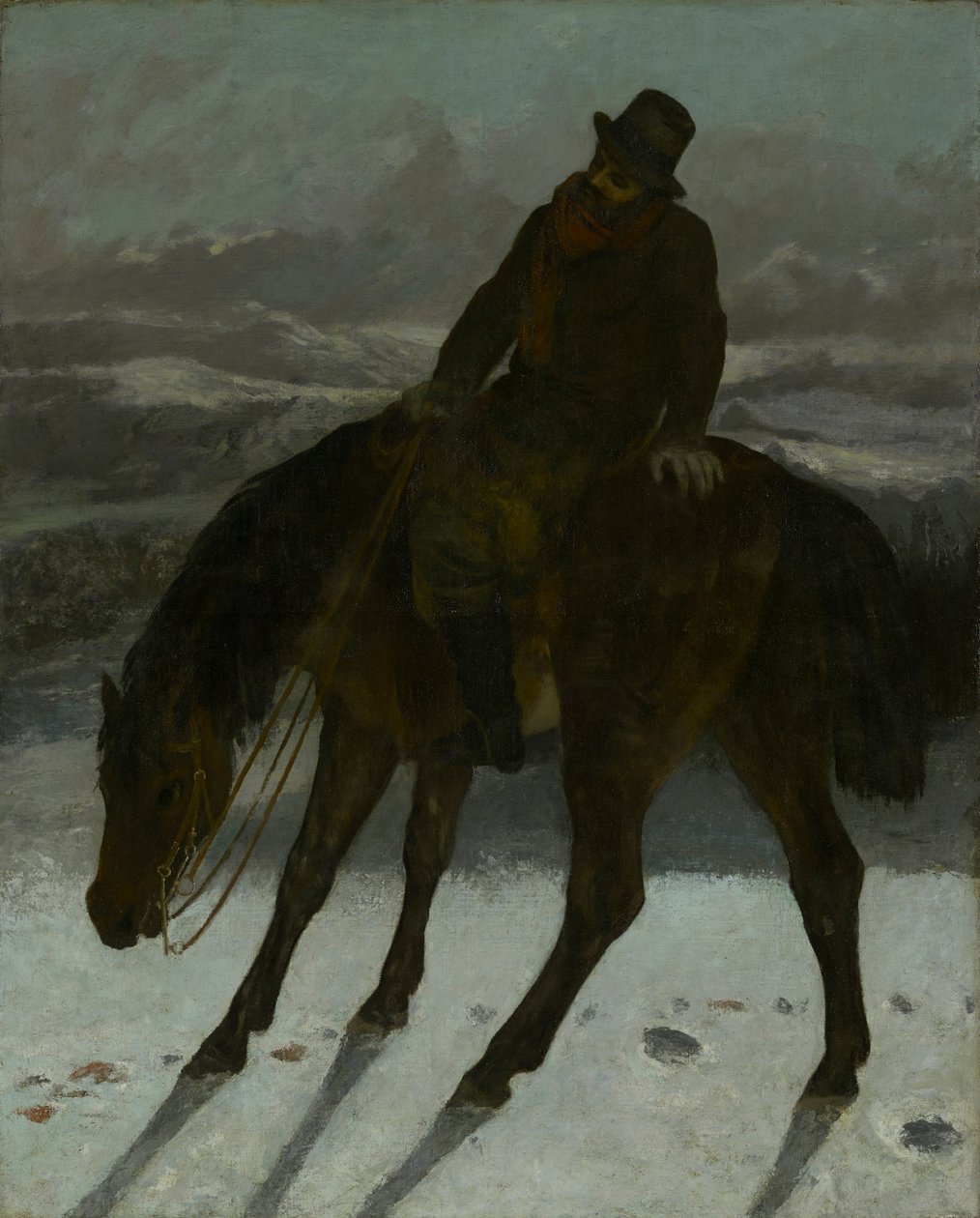 Cacciatore a cavallo da Gustave Courbet
