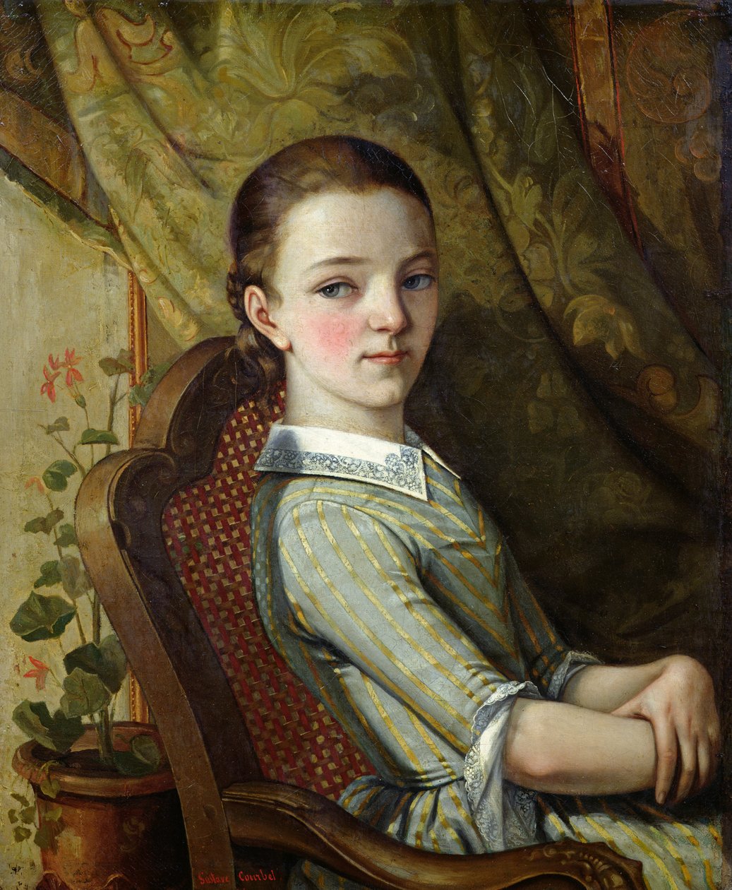 Juliette Courbet da Gustave Courbet