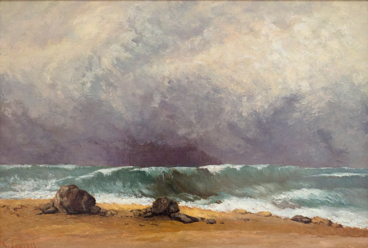 La Vague da Gustave Courbet