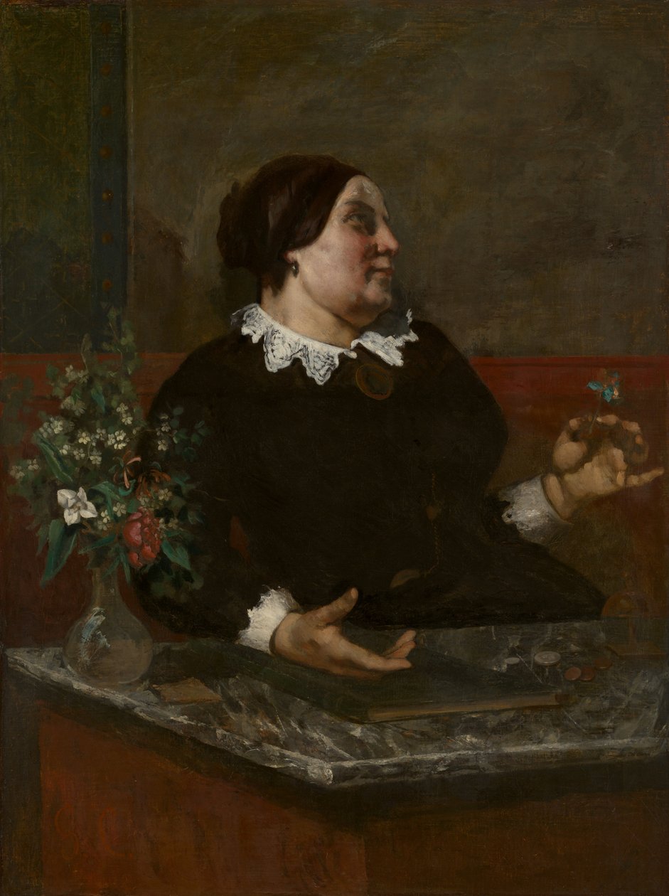 Madre Grégoire da Gustave Courbet
