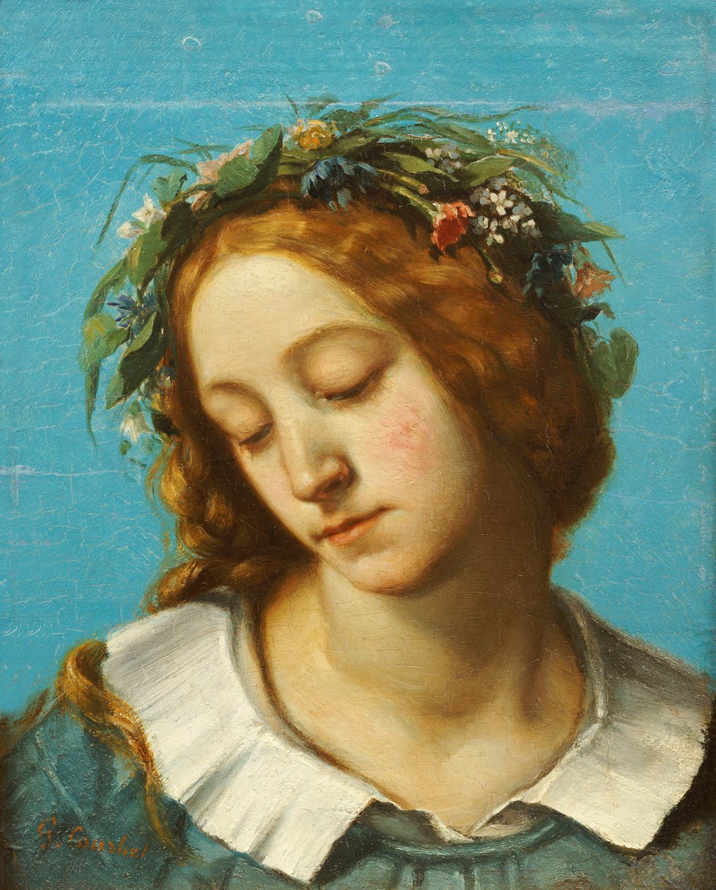 Ofelia, 1842 da Gustave Courbet