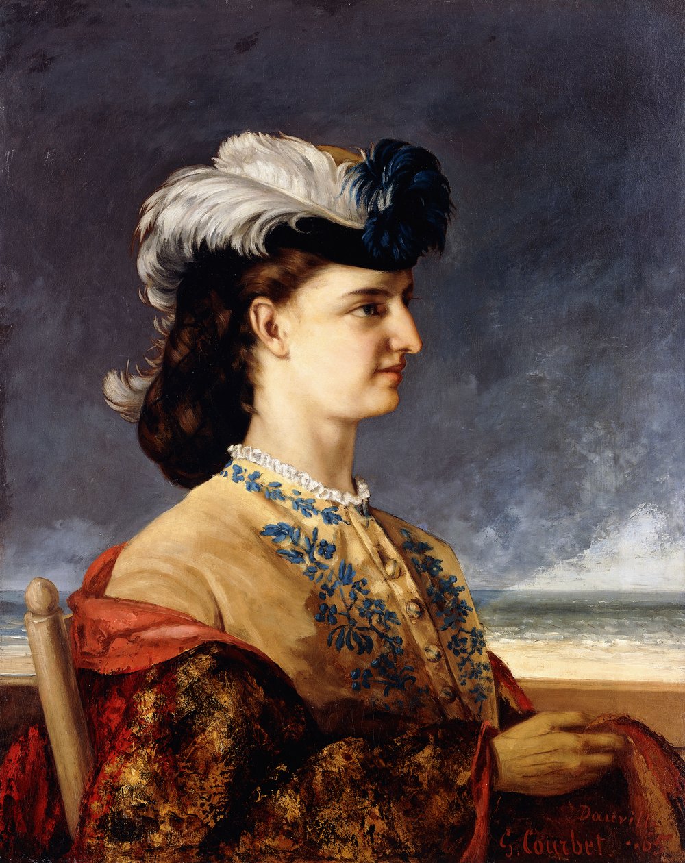 Ritratto della contessa Karoly da Gustave Courbet