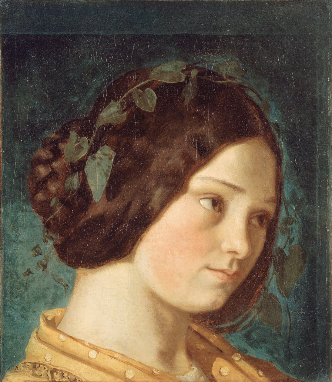 Ritratto di Zélie Courbet da Gustave Courbet