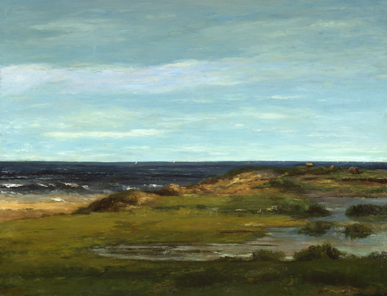 Marina da Gustave Courbet