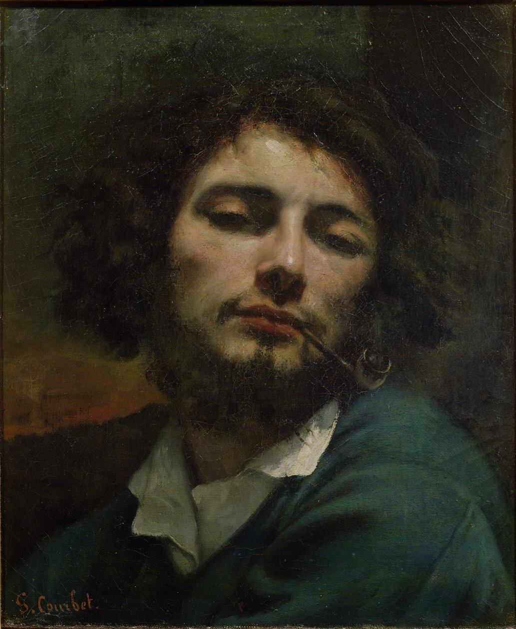Autoritratto da Gustave Courbet