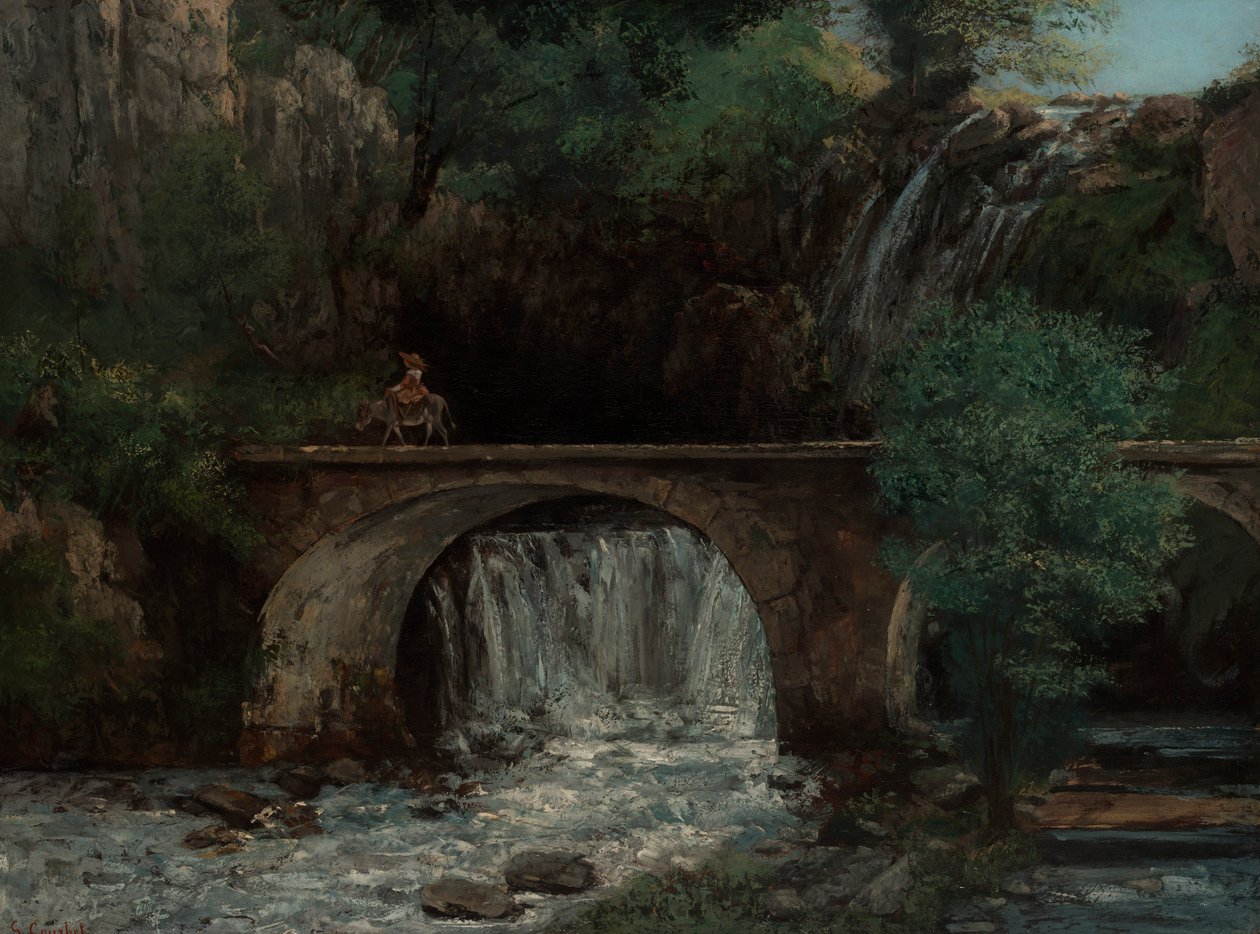 Il Grande Ponte da Gustave Courbet