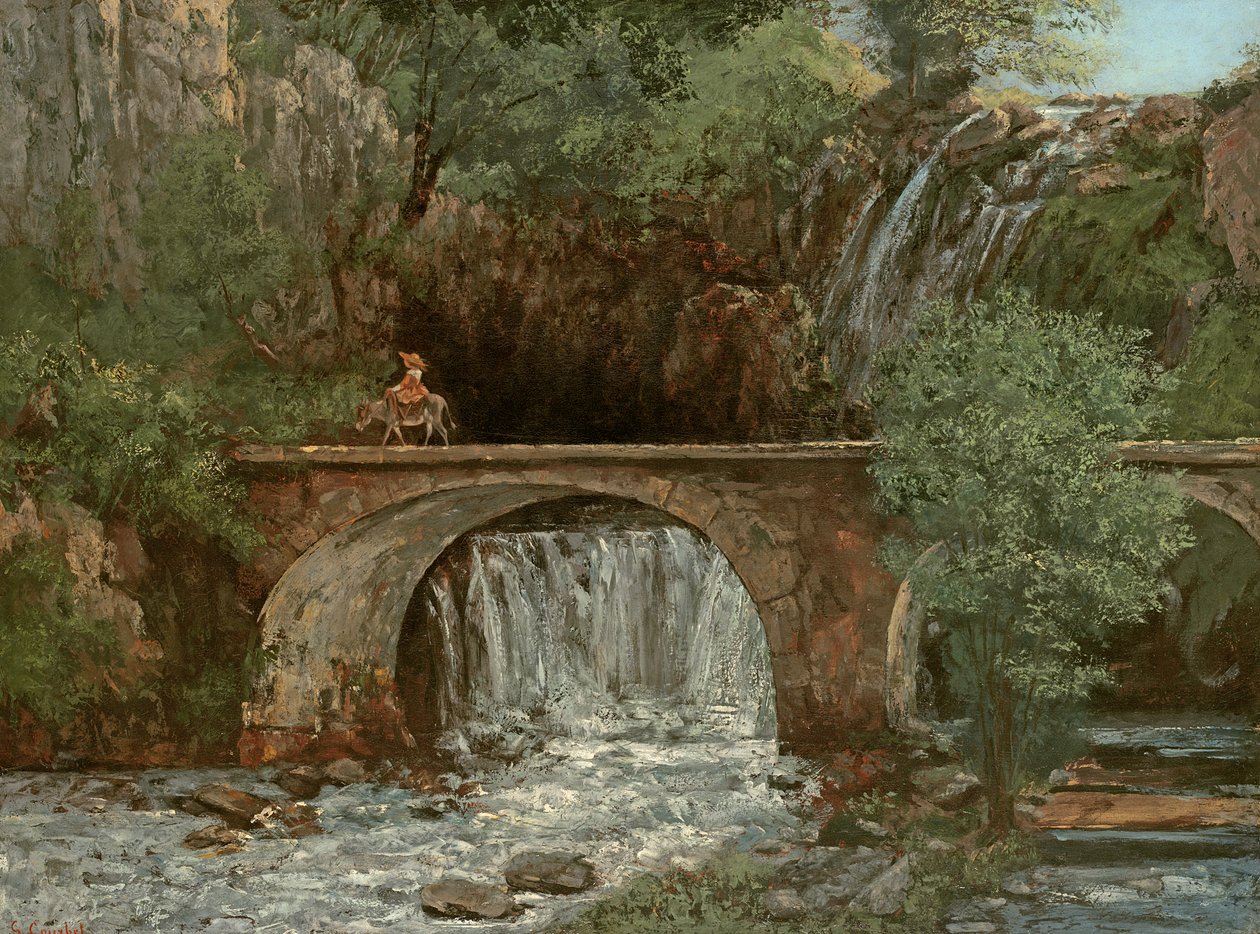 Il grande ponte da Gustave Courbet