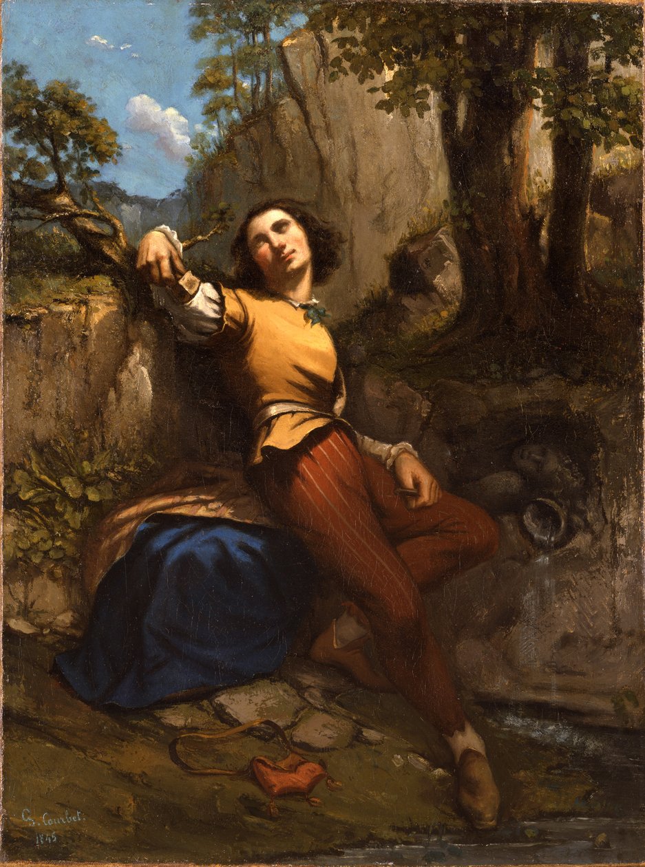 Lo scultore, 1845 da Gustave Courbet