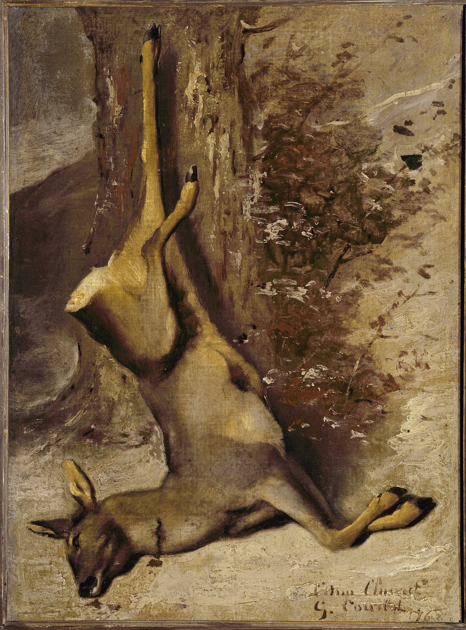 Il cervo da Gustave Courbet