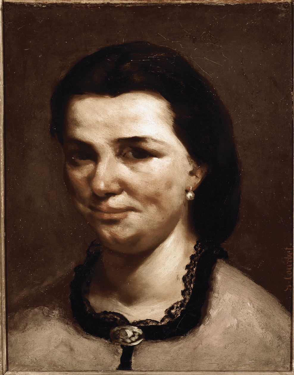 Testa di Donna da Gustave Courbet