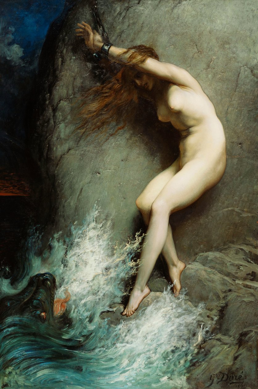 Andromeda, 1869 da Gustave Dore