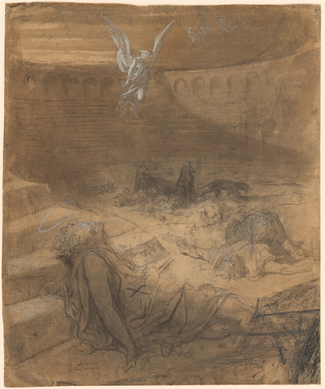 Martiri cristiani da Gustave Dore