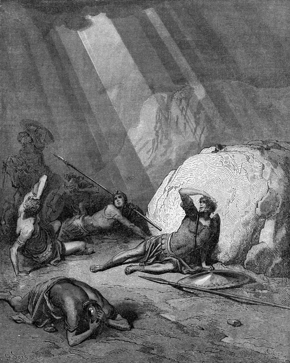 Conversione di Saulo da Gustave Dore