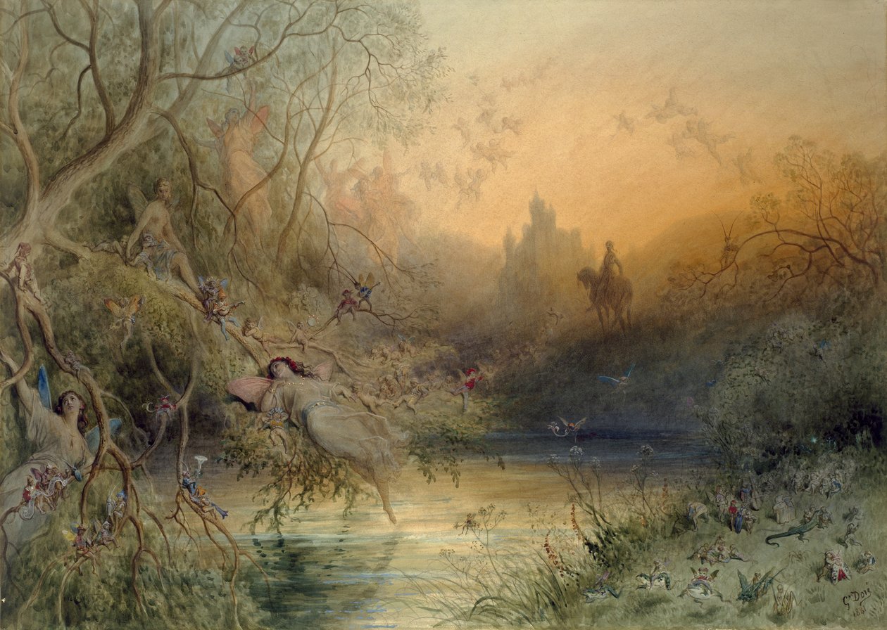 Terra delle Fate, 1881 da Gustave Dore