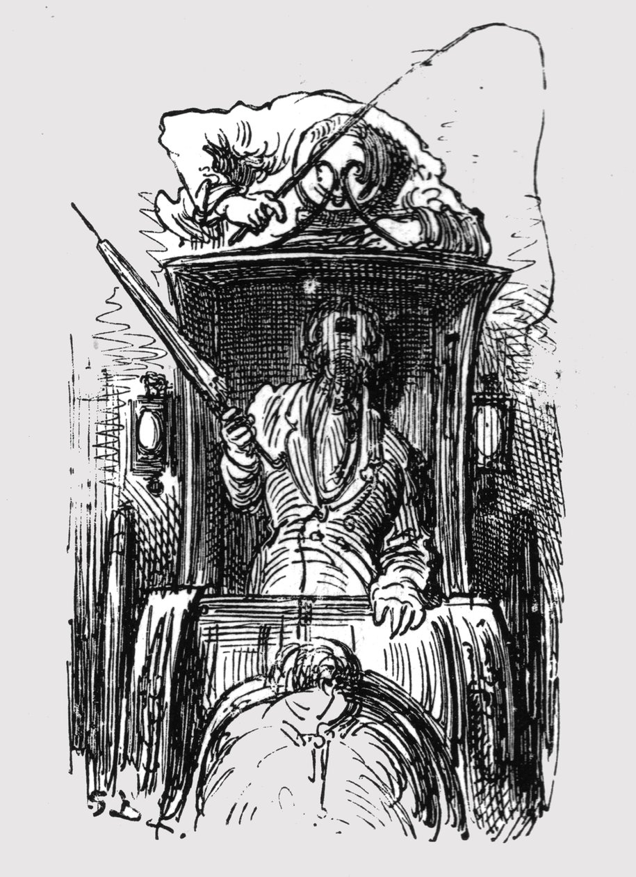 Hansom Cab da Gustave Dore