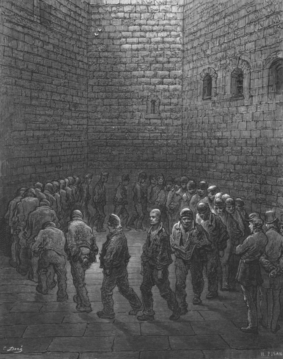 Newgate - Cortile per l