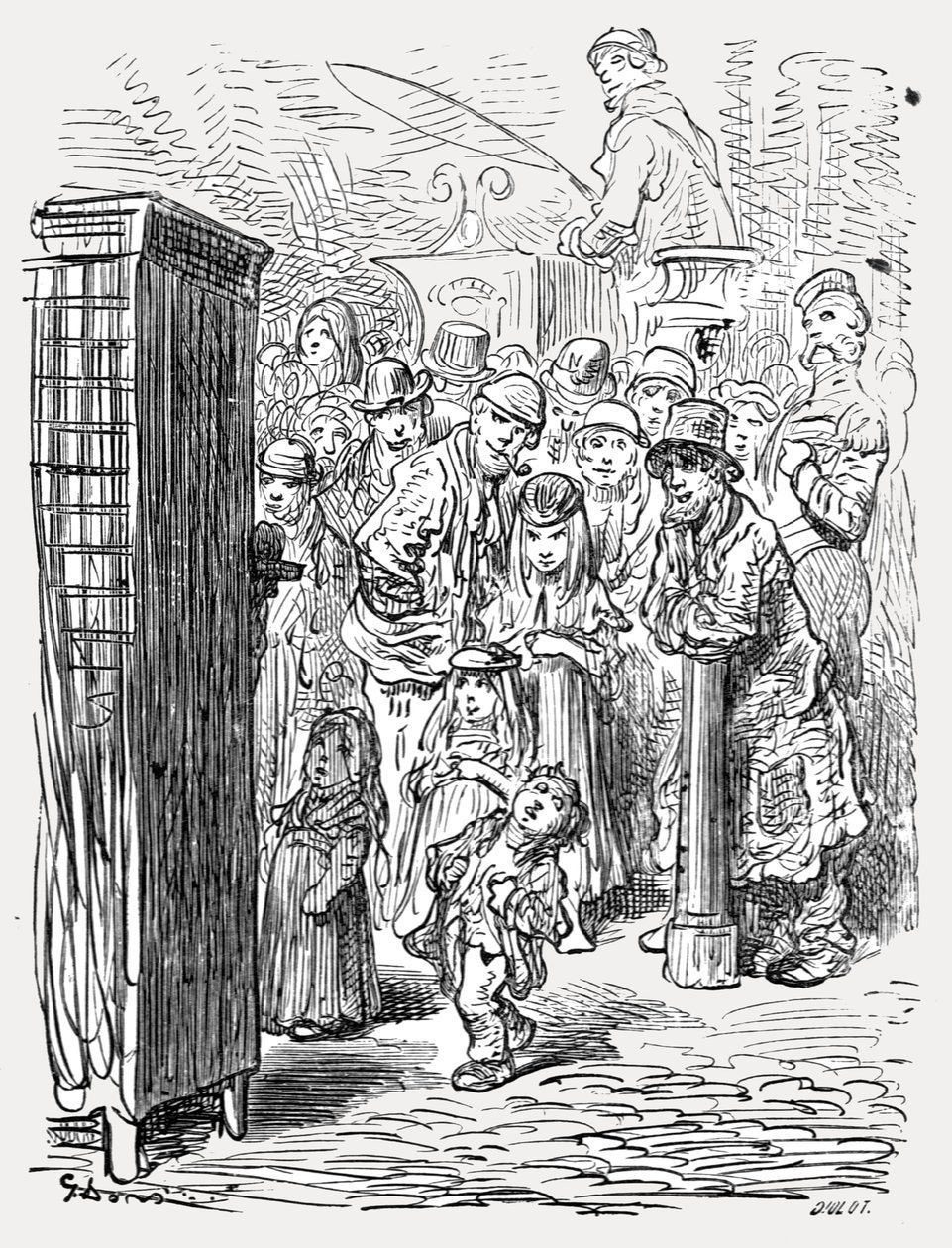 Punch e Judy da Gustave Dore