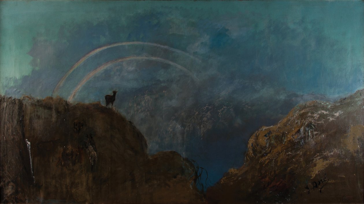Paesaggio arcobaleno da Gustave Dore