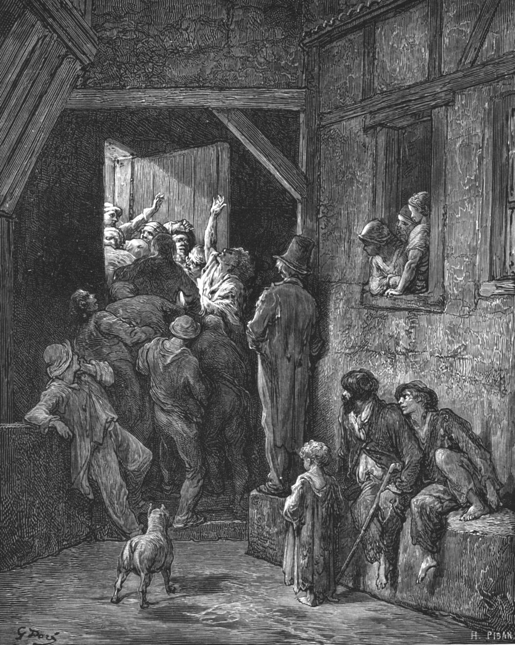 Cacciatelo fuori! - Ratcliff da Gustave Dore