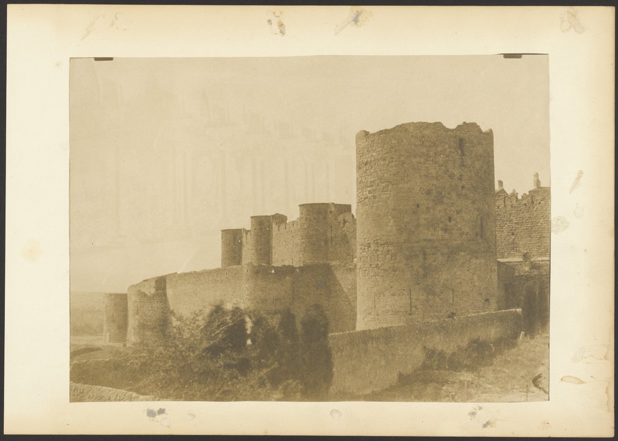 [Bastioni di Carcassone] da Gustave Le Gray