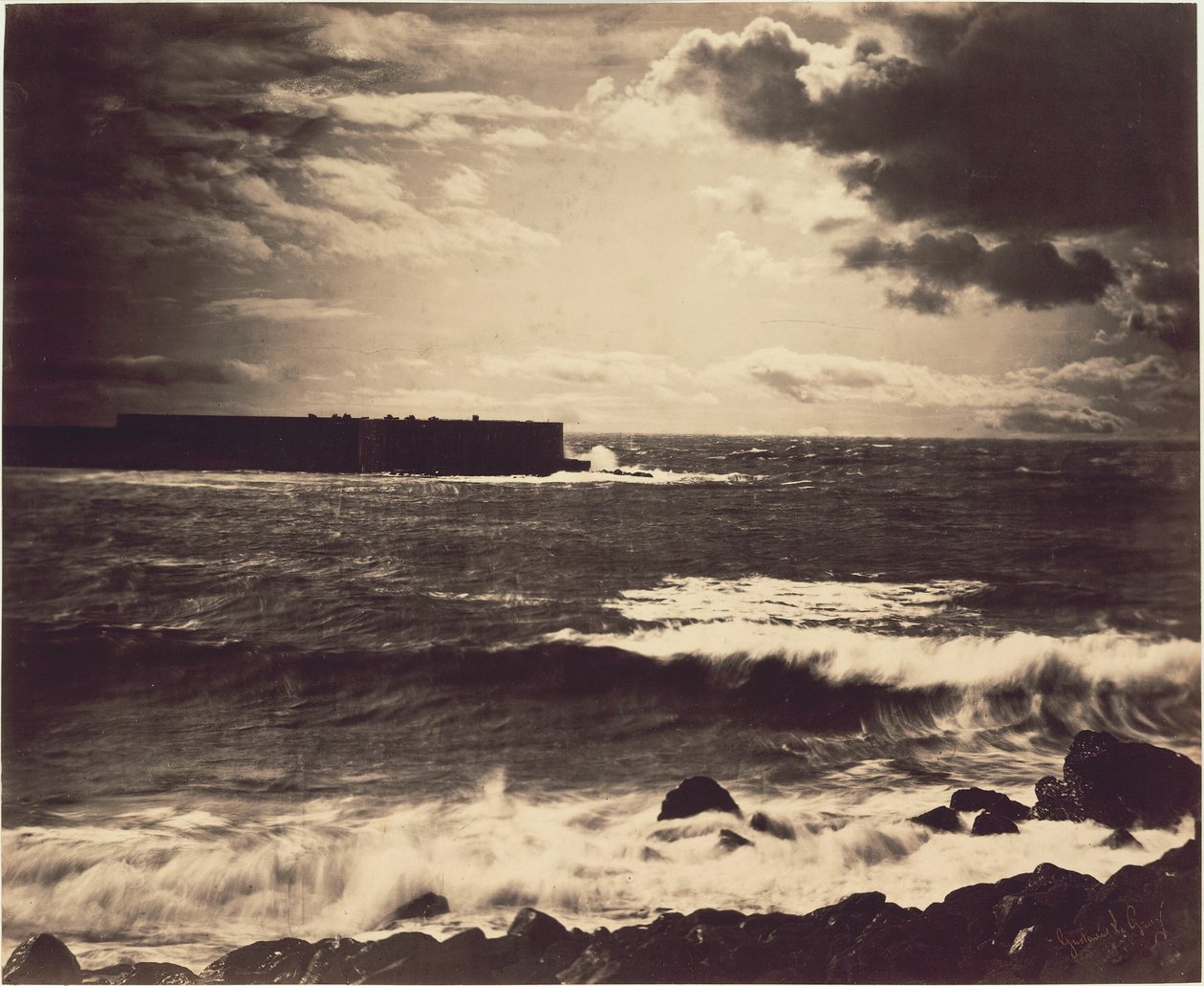 La grande onda, Sète da Gustave Le Gray