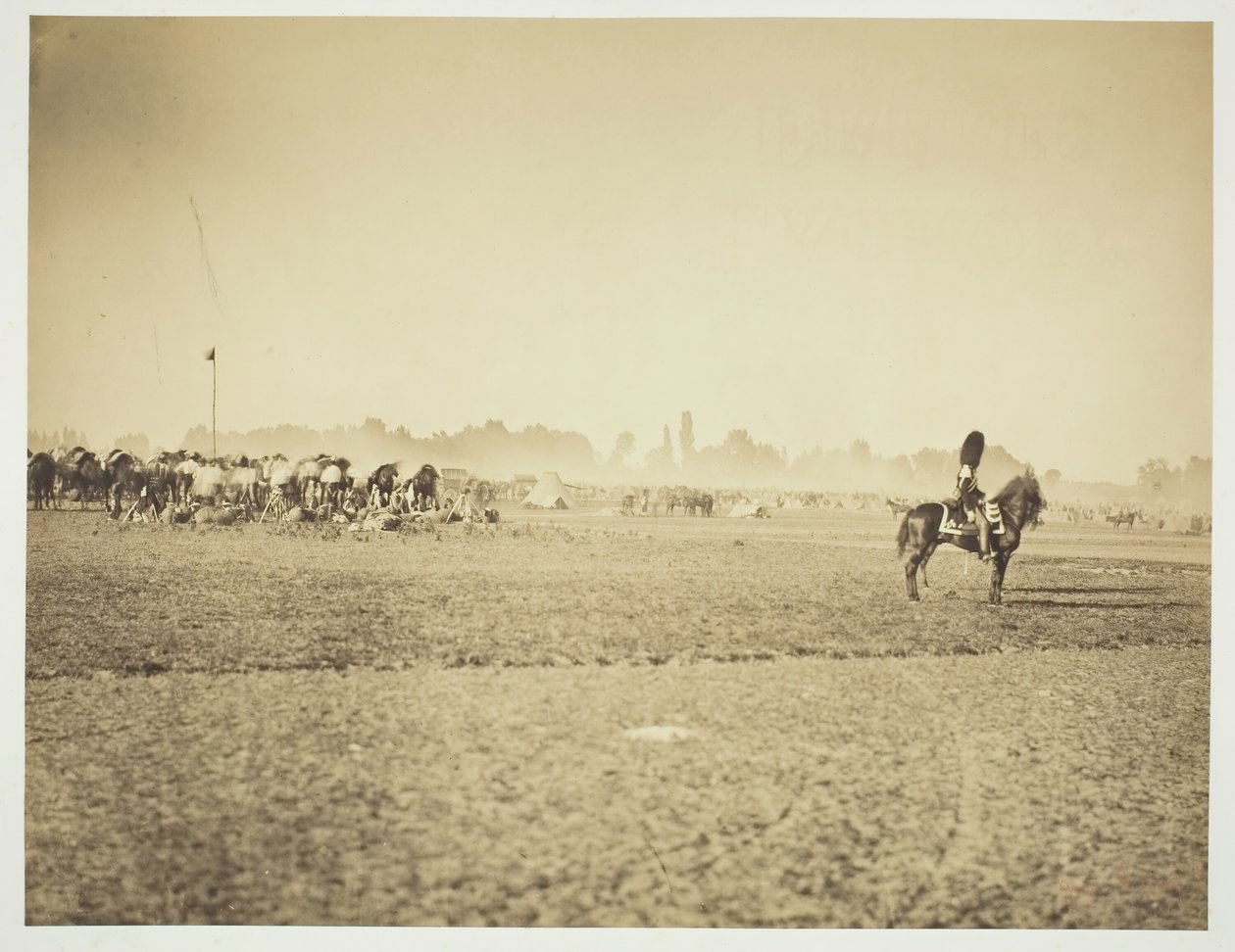 Senza titolo [cavalleria], 1857 da Gustave Le Gray