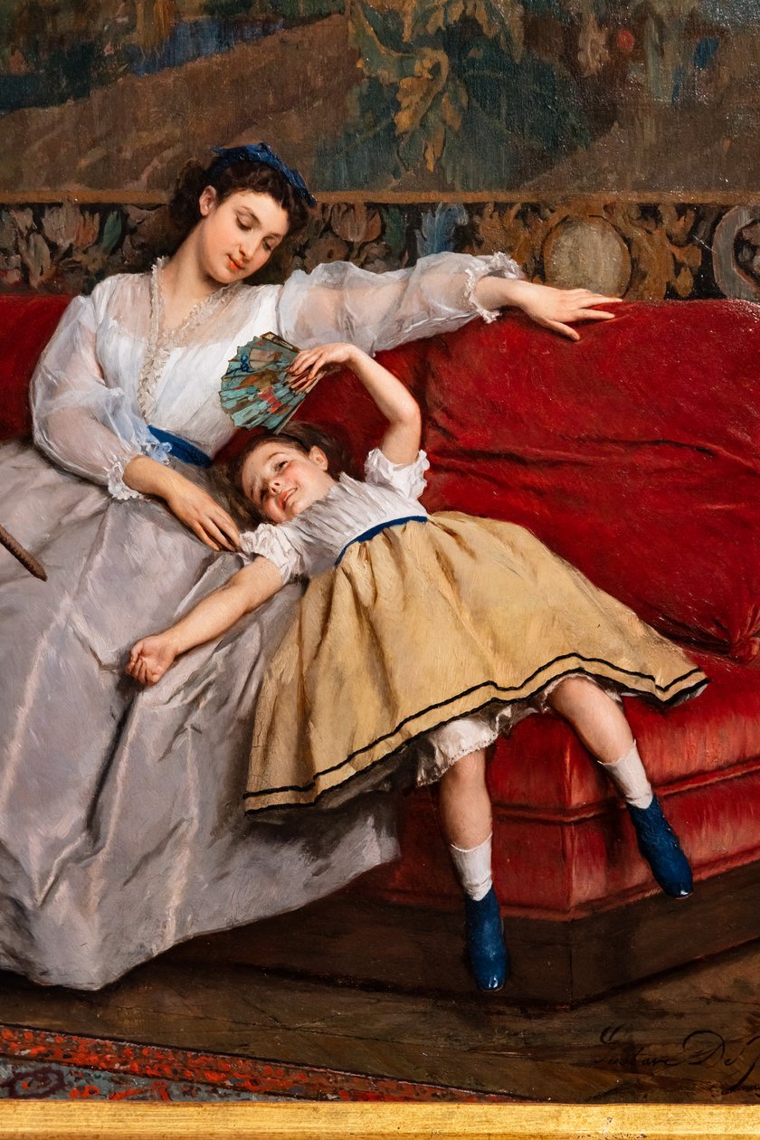 Gioie della Maternità (dettaglio) da Gustave Léonard de Jonghe