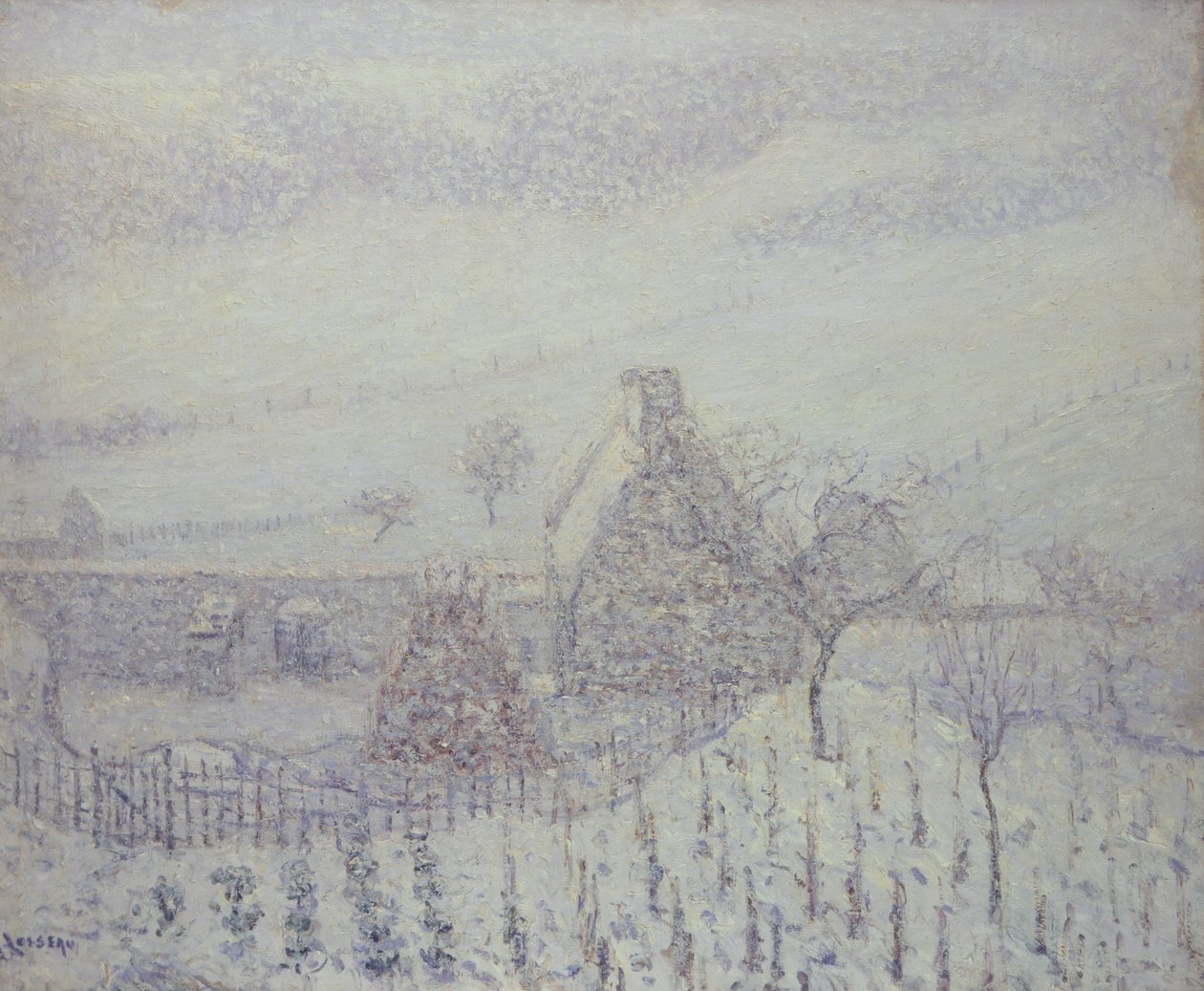 Bufera a Hedouville da Gustave Loiseau