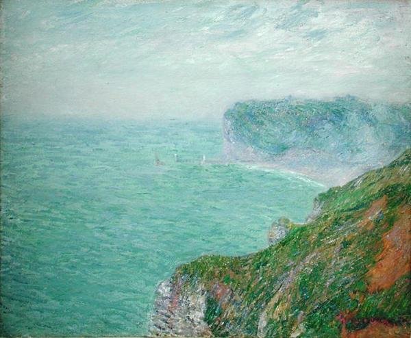 Le scogliere di Fecamp da Gustave Loiseau